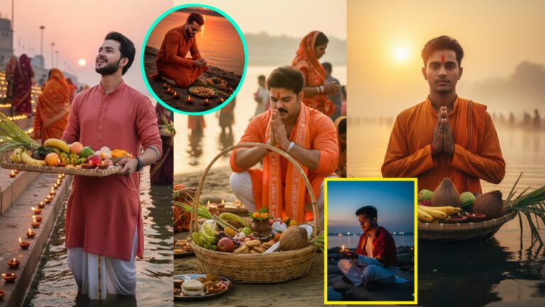 Chhath Puja Ai Photo Prompt For Boy | Gemini AI Image Prompt