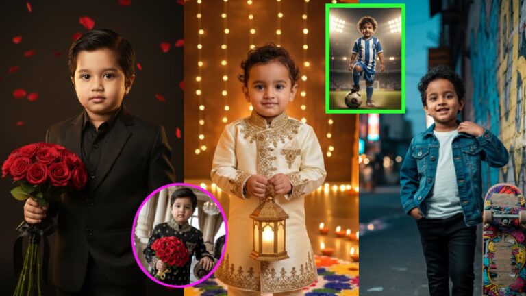 Handsome Ai Photo Prompt Copy Paste For kids | Gemini Prompt