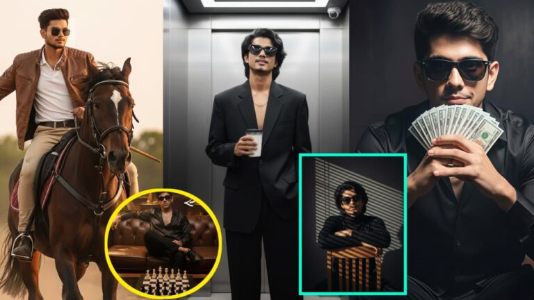 Mafia Look Ai Photo Prompt For Boy | Gangster Ai Prompt For Boy
