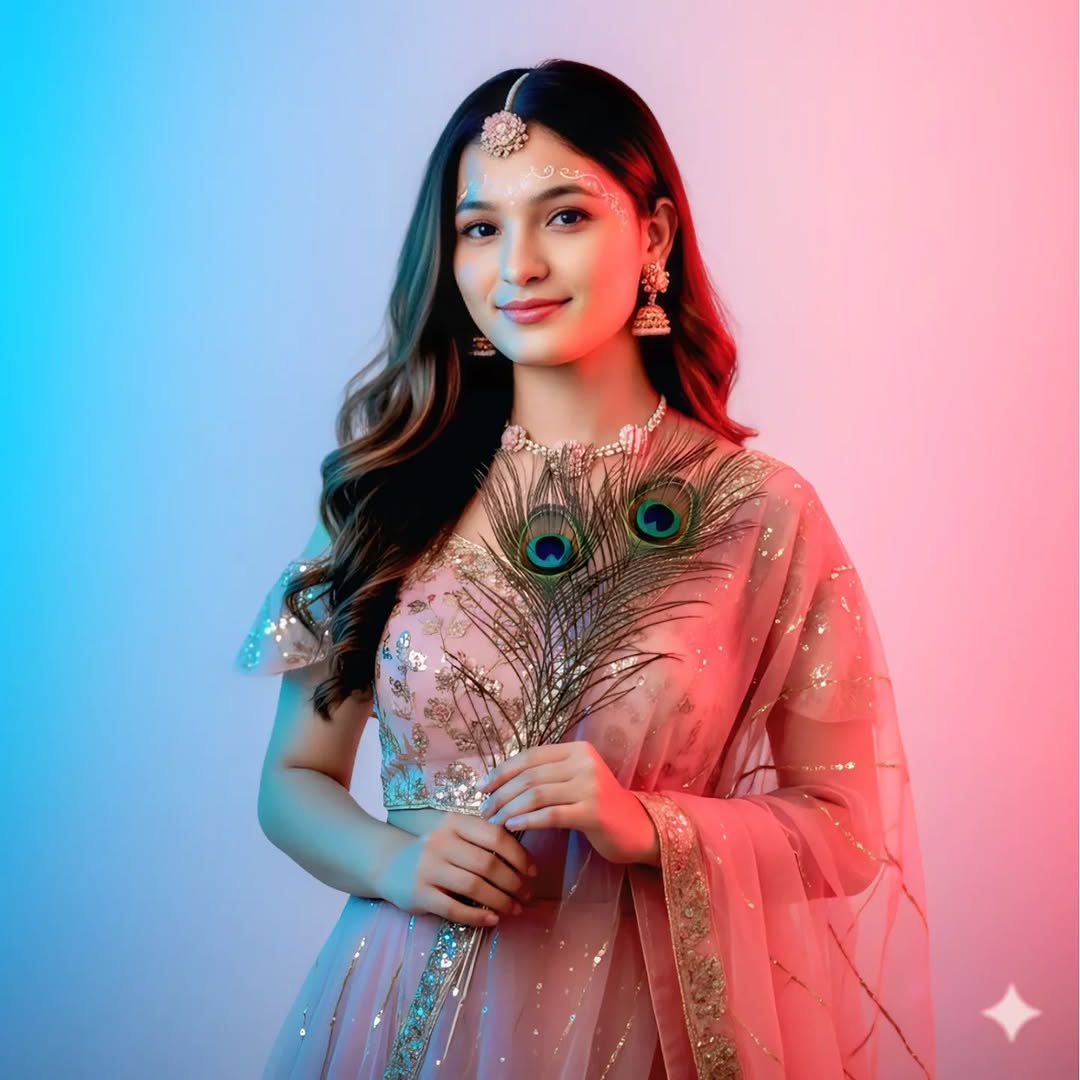 Radha Ji Ai Photo Editing Prompt Google Gemini Radha Rani Look Prompt (5)