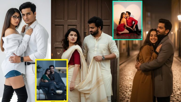 Romantic Couple Ai Photo Prompt For Lover | Gemini AI Image Prompt For Married Couple
