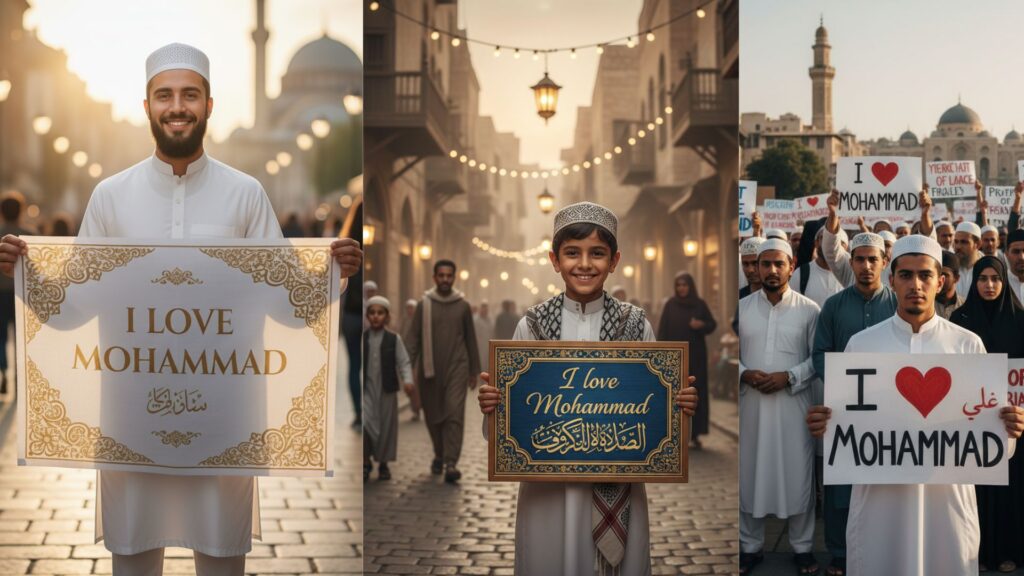 I Love Mohammad Ai Photo Prompt