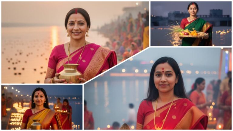 15 Best Chhath Puja Ai Photo Prompt For Woman | Gemini AI Chhath Puja Photo Editing Prompts for Woman
