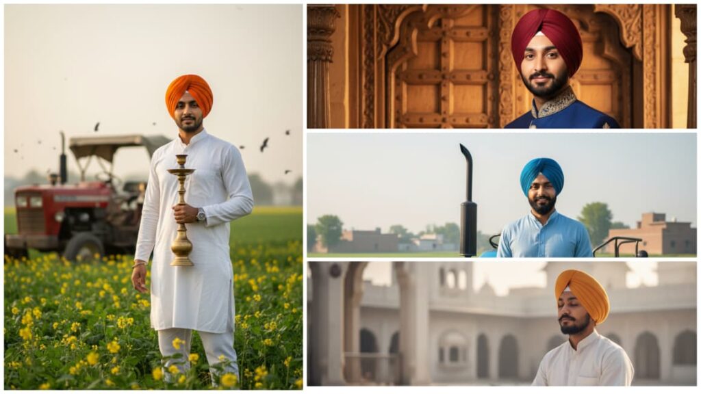 15 Punjabi Image Ai Prompt For Boys | Best Punjabi Image Ai Prompt For Instagram Post