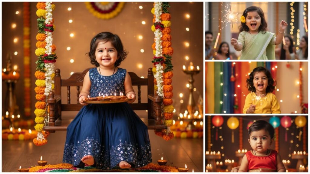 Diwali Prompt For Baby Girl Gemini Ai | Best Diwali Gemini Ai Prompts For Baby Girl