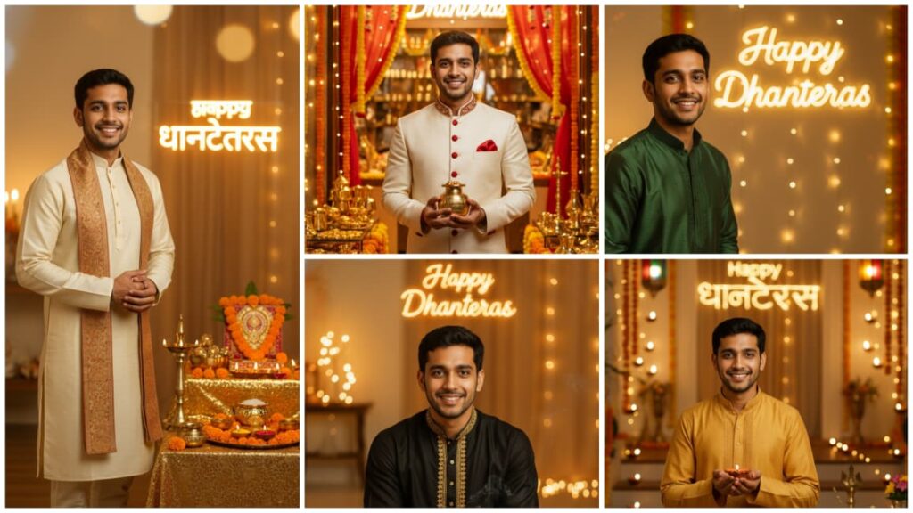 Trending Happy Dhanteras AI Photo Editing Prompts | Dhanteras Special Gemini AI Prompts For Boy