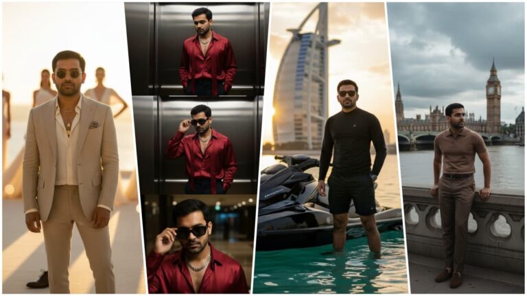 World Tour Boy AI Prompts For Instagram Post | Gemini AI Photo Prompt Copy Paste Trending Boy