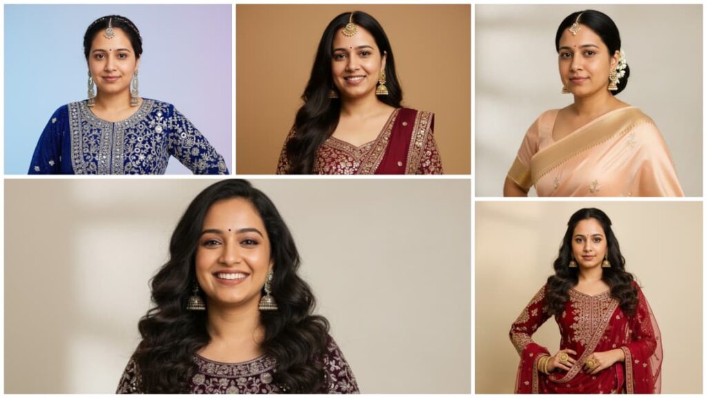 10 Punjabi Anarkali Suit Ai Photo Prompt For Girl | Girls New Trend Gemini AI Photo Editing Prompts For Instagram Post 2025