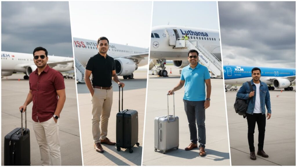 12 Realistic Airport Photo Prompts for Boy Gemini | Gemini AI Photo Editing Prompts for Boys to Go Viral on Instagram in 2025