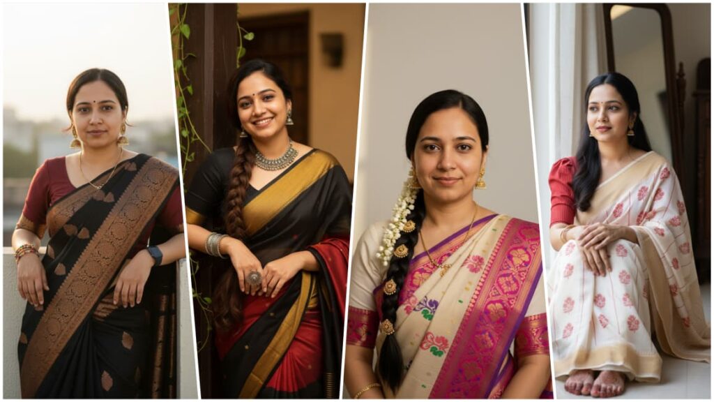 8k Ultra Realistic Gemini Prompts Traditional Saree | Gemini Ai Photo Prompt Copy Paste Saree Look For Girl And Woman