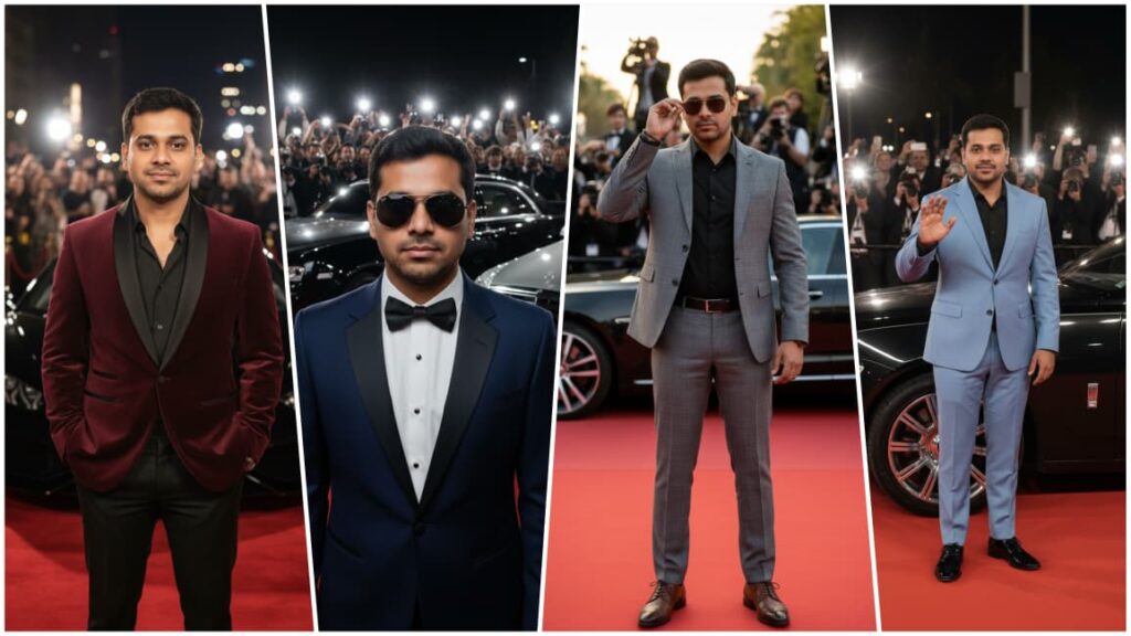 Hollywood Style Red Carpet Ai Image Prompt For Boy | Gemini AI Photo Prompt Copy Paste Trending Boy Instagram 2025
