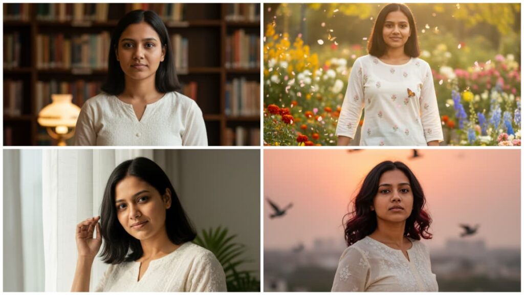 Top 10 Best Jeans kurti Ai Prompt For Girl | Instagram Photo Prompt Copy Paste Trending For Girl