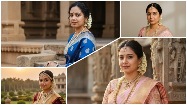 Traditional Saree Gemini Ai Image Prompt For Women | Gemini Prompt For Image Generation Saree Look 2025