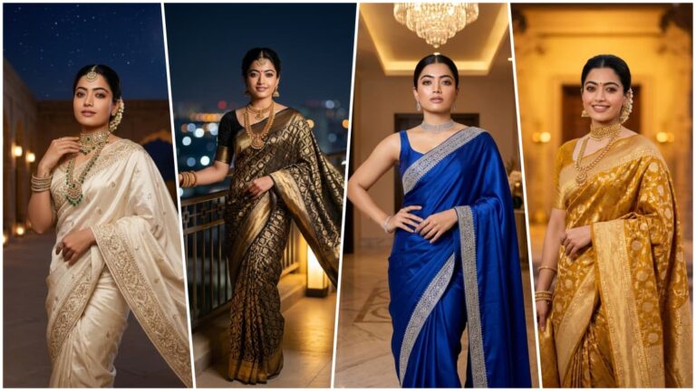 Trendy Gemini AI Modern Saree Image Prompts 2026