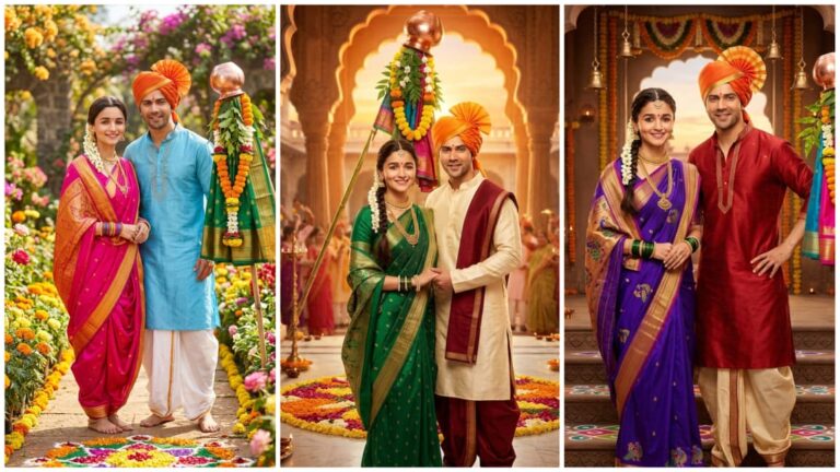 Couple Gudi Padwa Ai Photo Editing Prompt 2026