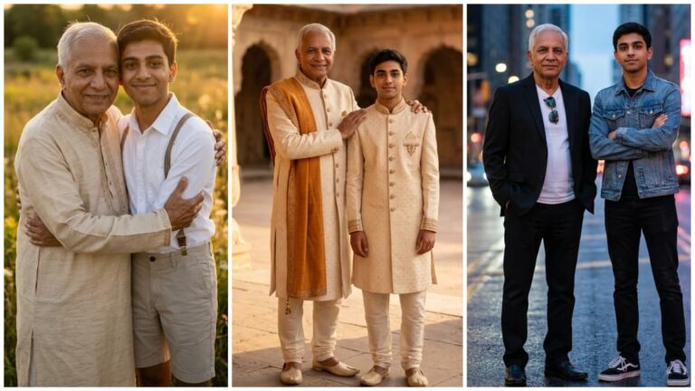 Gemini AI Father And Son Photo Editing Prompts