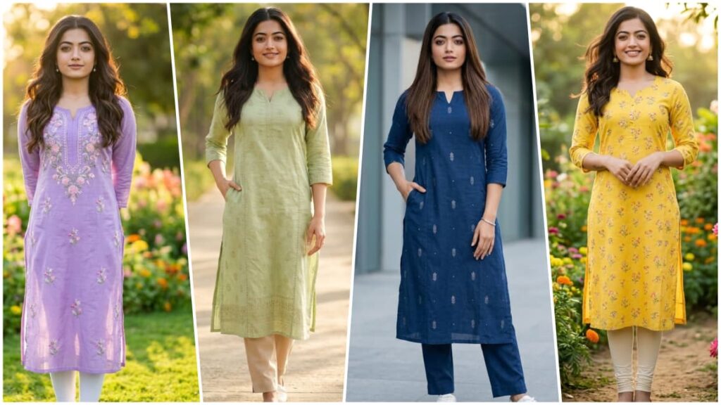 Gemini AI Prompts to Create Stylish Girls in Kurtis