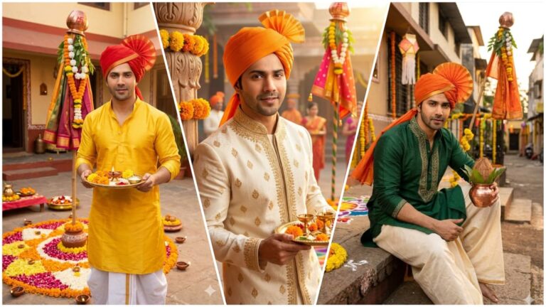 Gudi Padwa Ai Photo Editing Prompt For Boy