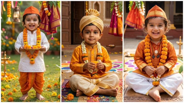 Gudi Padwa Ai Photo Editing Prompt For Kids