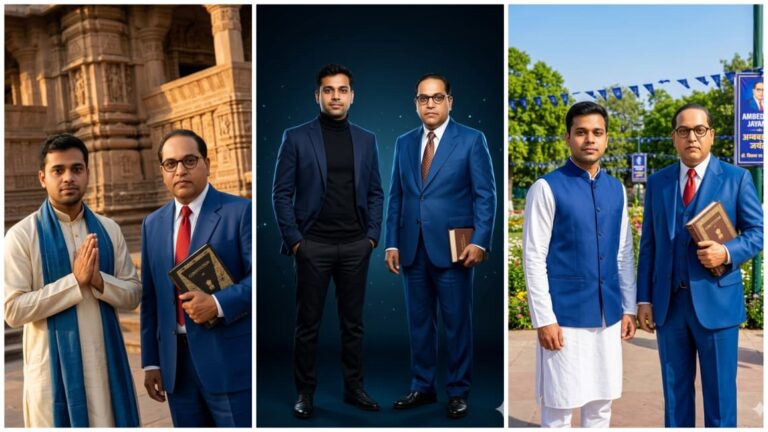 Baba Saheb Ambedkar Ai Photo Prompt For Boy
