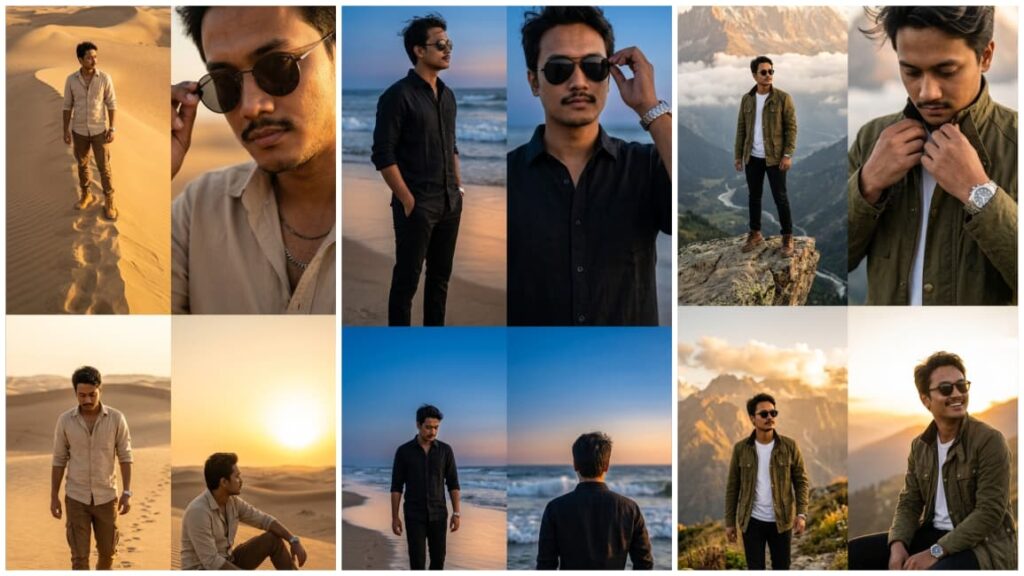 Viral Beach Photoshoot Prompt for AI Image Generator