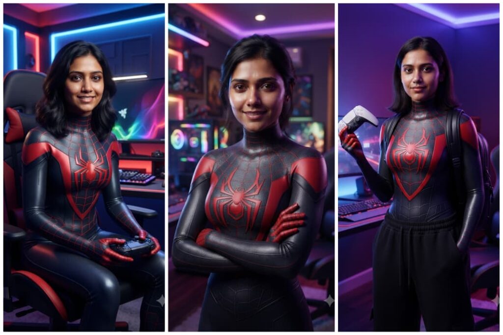 Viral Spider Inspired AI Photo Prompts