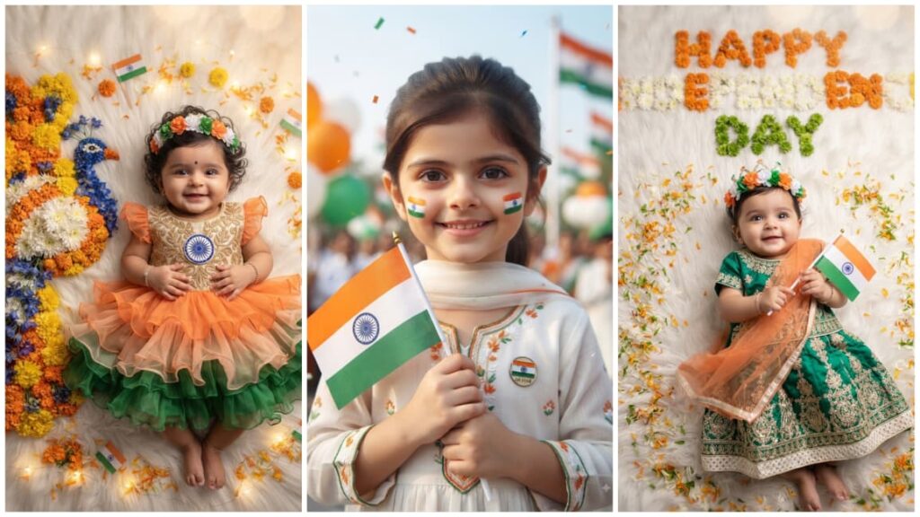 15 August Indian Baby Boy AI Prompt 2026