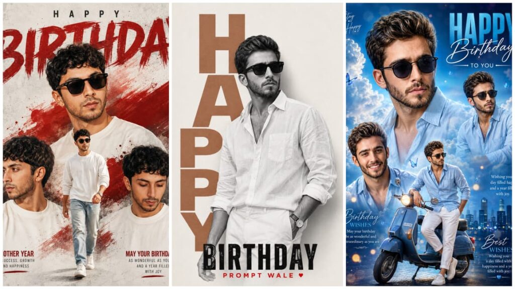 Birthday Poster Design Ai Prompt 2026