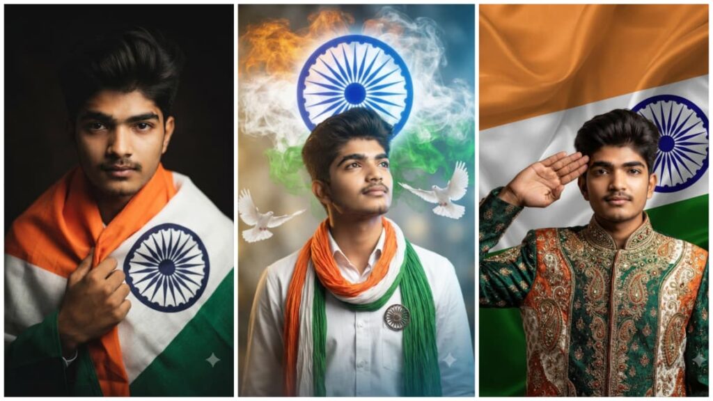 Independence Day 15 August AI Photo Editing Prompt
