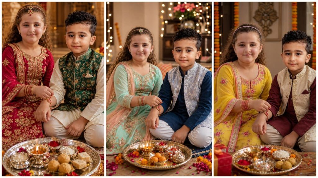 Raksha Bandhan 2026 Kids Photo Prompt
